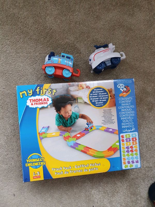 my first thomas and friends track pack